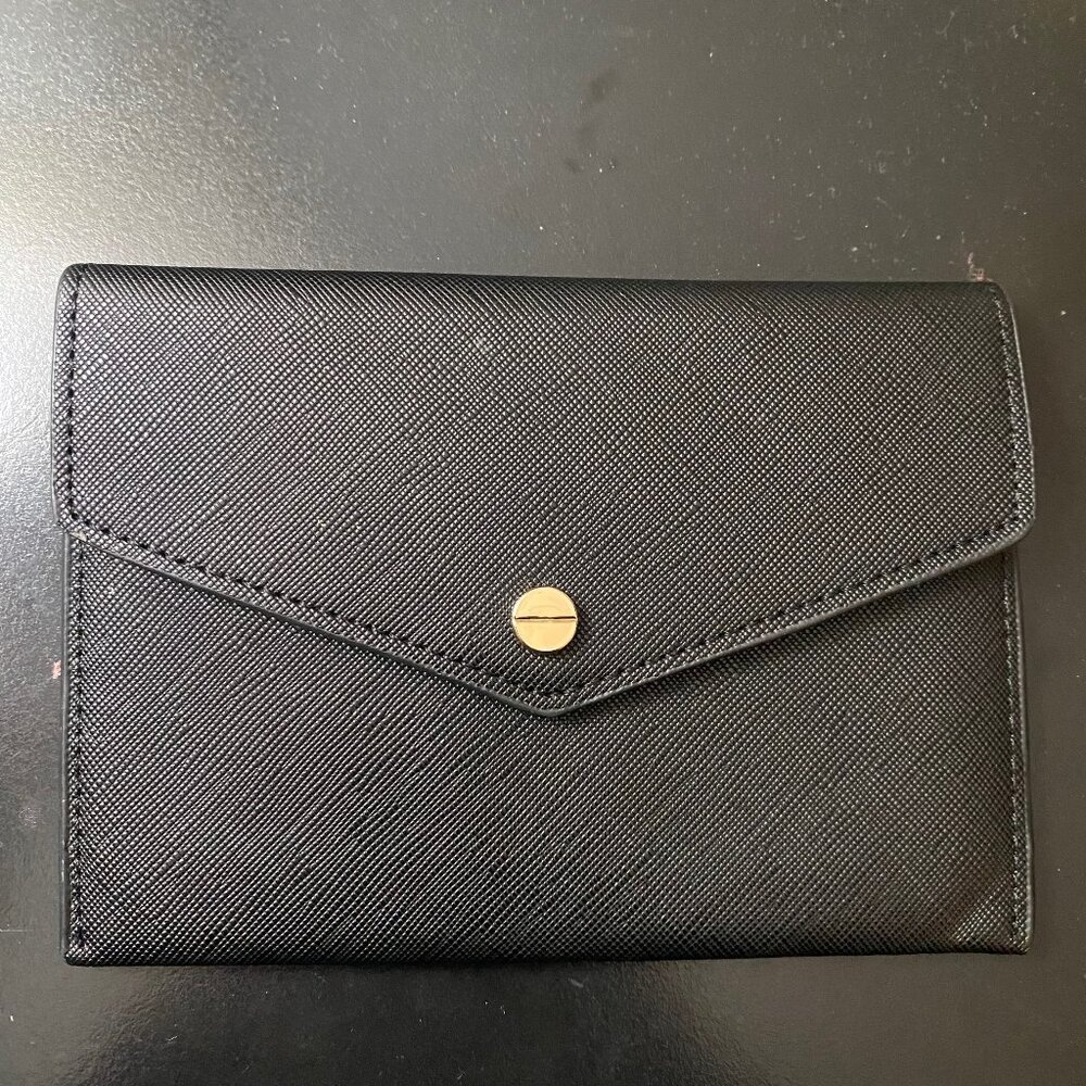Black Patent Leather Wallet